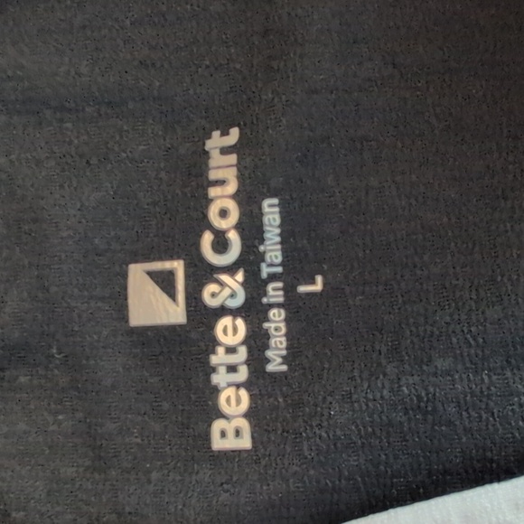 Bette & Court Women's Short Sleeve Golf Top Size L - Picture 6 of 7